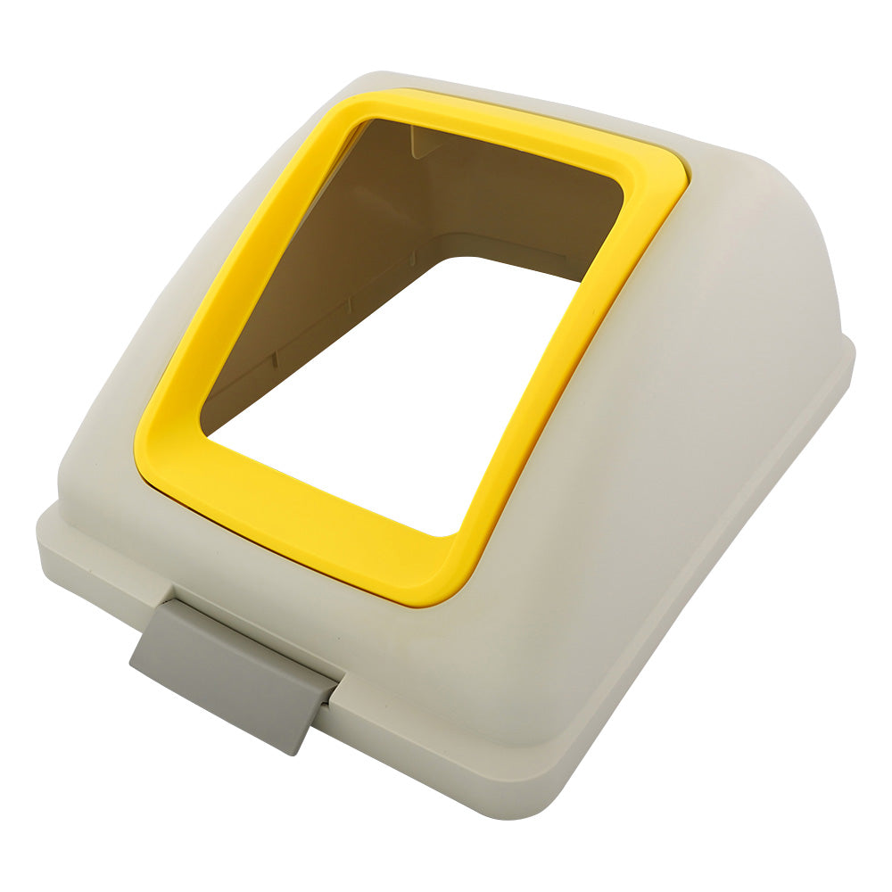 Sorting trash can (recycling trash) ECO-90 lid yellow YW-135L-OP1 1 piece