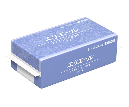 ペーパータオル(エリエール･中判) 200組/袋×30袋　703169 1箱(200枚×30袋入)