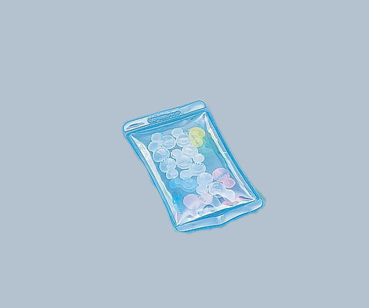 クリスタルカラーピロー (雪だるまM/ブルー) 1個