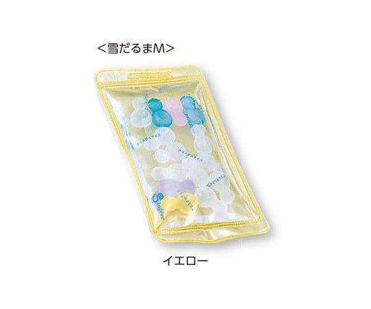 크리스탈 컬러 베개 (눈사람 M/옐로우) 1개