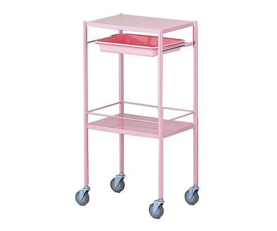 화려한 회진차(미니) 2단 핑크 470×320×915mm NCCM-2HP 1대