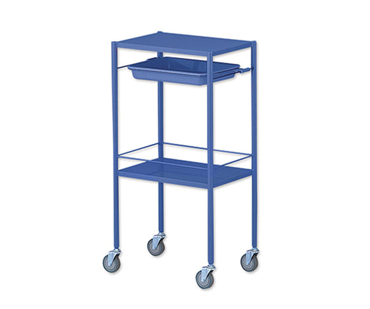 화려한 회진차(미니) 2단 블루 470×320×915mm NCCM-2HBL 1대