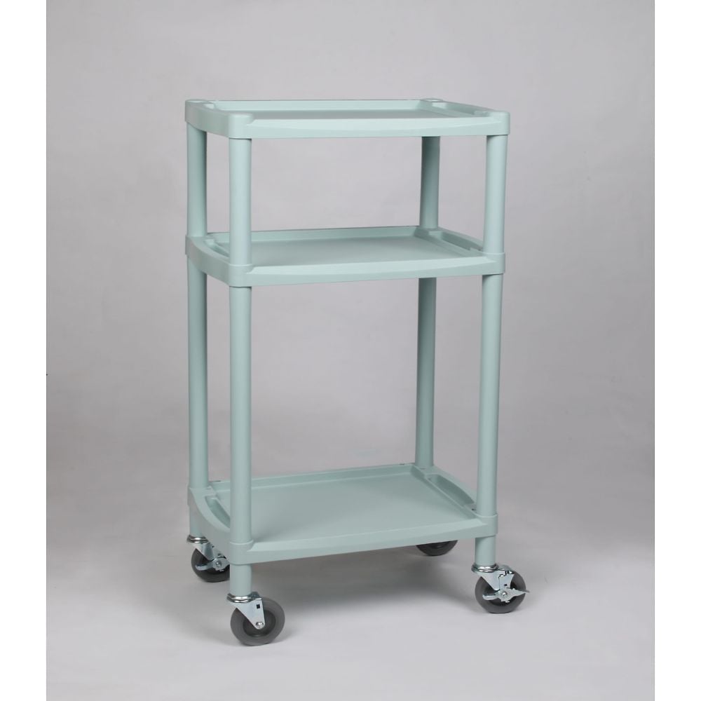 プラスチックワゴン3段　引出し無し　560×385×1105mm　Y401A 1台