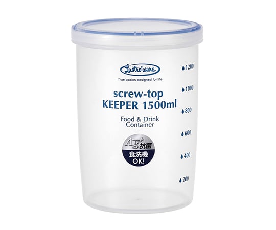 Storage container (screw type) 1500mL B2276KN 1 piece