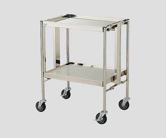 Folding medical cart, 2-tier, 660 x 450 x 850 mm, HF-1, 1 unit