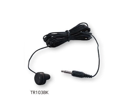 Earphones (for TV and radio) 20-13000Hz TR103BK 1 piece