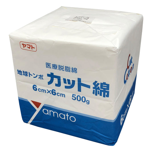 カット綿 60×60mm 1袋（670枚入）　58652 1袋(670枚入)