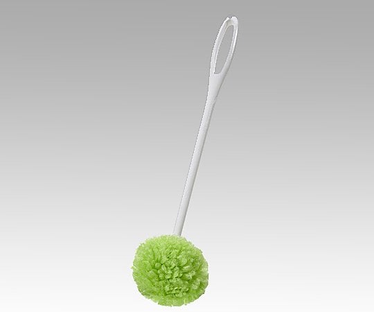 Brush for cleaning water bottles and other coolers, green, BL-45, 1 piece