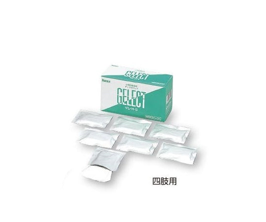 Disposable ECG electrode pads [Gelekto S] 4 sheets x 25 packs for four limbs 1 box (4 sheets x 25 bags)