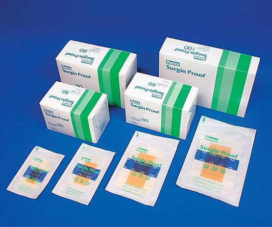 Waterproof sterilized plaster 60 x 90 mm (Surginproof) 1 box (50 sheets) No.60 1 box (50 sheets)