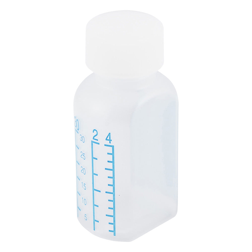 投薬瓶（カラー目盛付）　30mL　未滅菌260本入り 1箱(260本入)