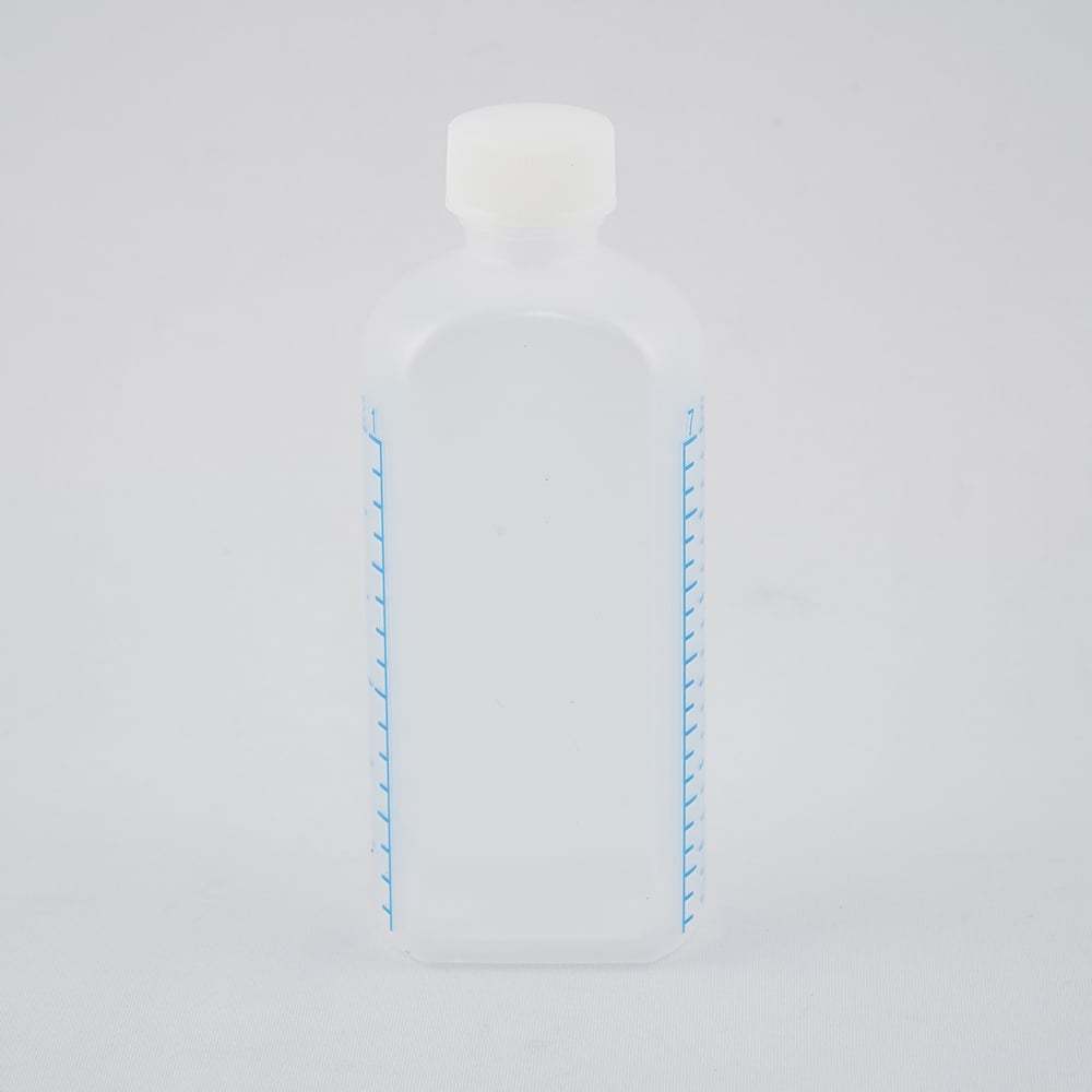 投薬瓶（カラー目盛付）　150mL　未滅菌100本入り 1箱(100本入)