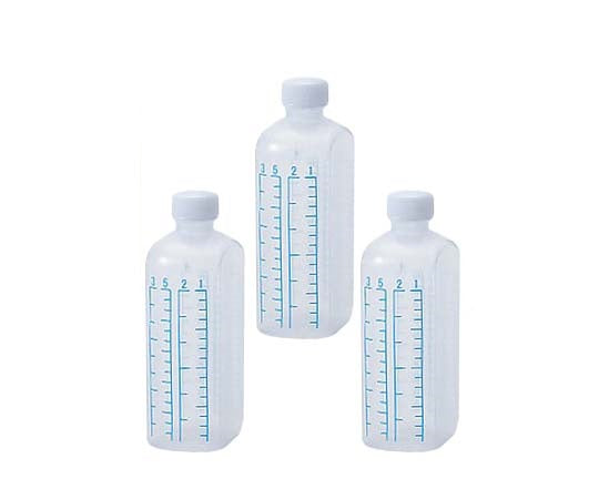 投薬瓶（カラー目盛付）　200mL　未滅菌80本入り 1箱(80本入)