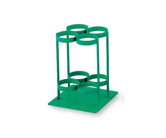 酸素ボンベスタンド 280×280×370mm　TM-S-504 グリーン 1台