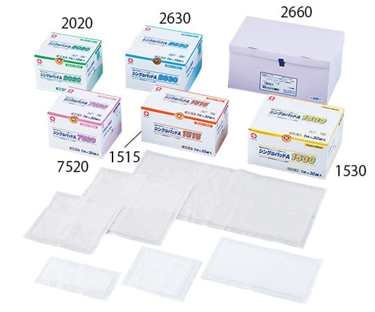 상처 패드(싱글 퍼트 A) 75×200mm 1상자(1장×30봉투입) 7520 1상자(1장×30봉투입)