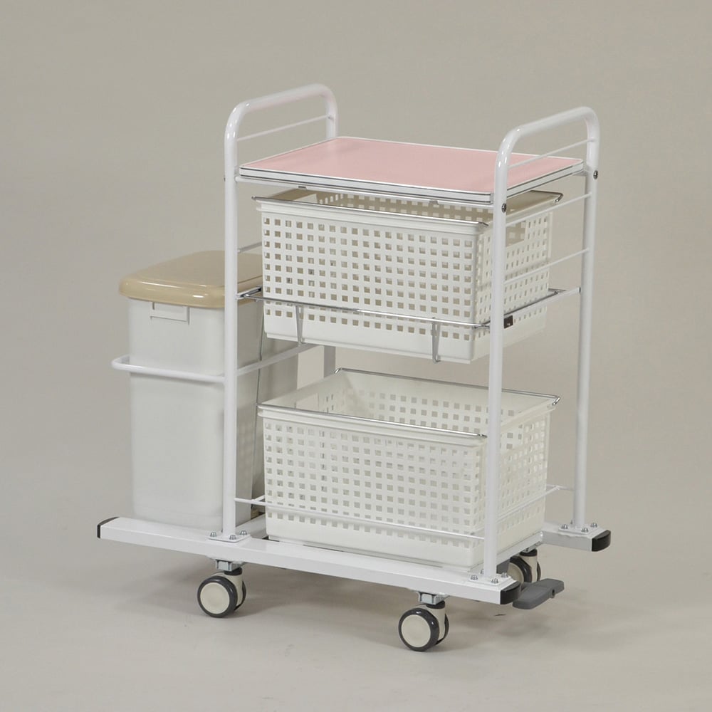 Diaper changing cart (one-touch 4-wheel total lock) 840 x 455 x 940 SKI-4R 1 unit