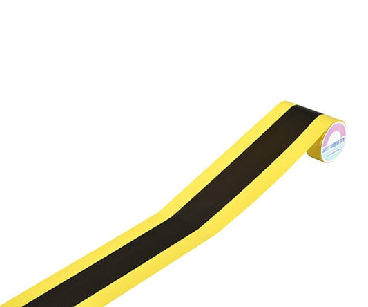 Tiger print tape (wrap-around type) Yellow/Black 256101 1 piece