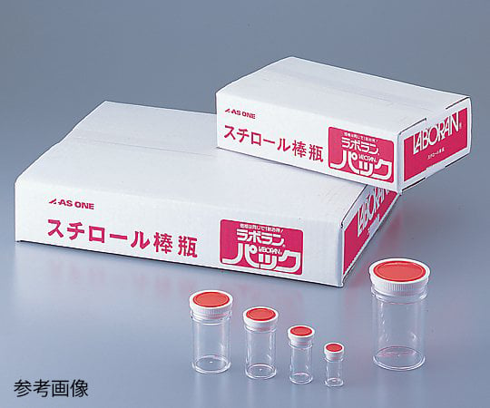 ラボランスチロール棒瓶 5mL 100＋10本入　S-5 1箱(110本入)