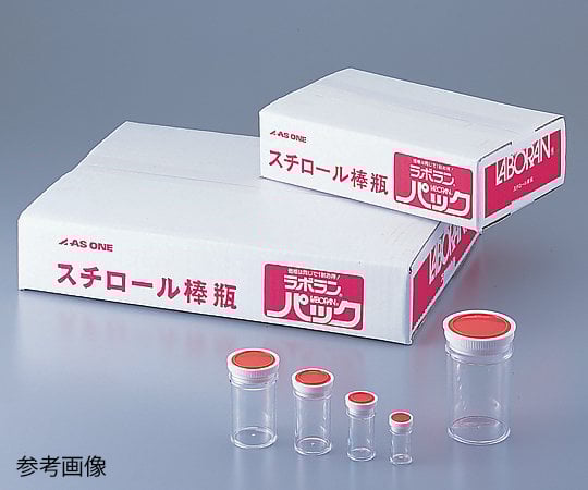 Labolan Styrofoam Stick Bottle 300mL 20+2 Bottles S-300 1 Box (22 Bottles)