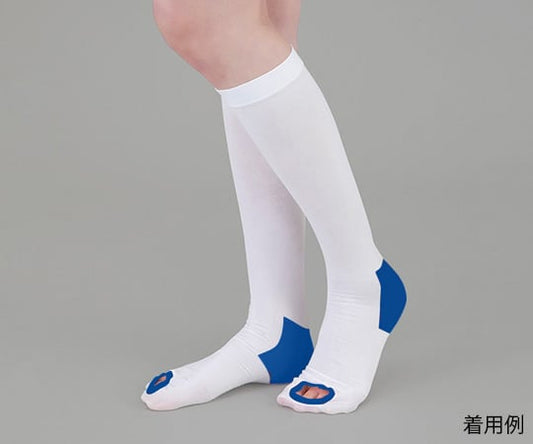 Elastic stockings (with anti-slip) High socks L 1 pair