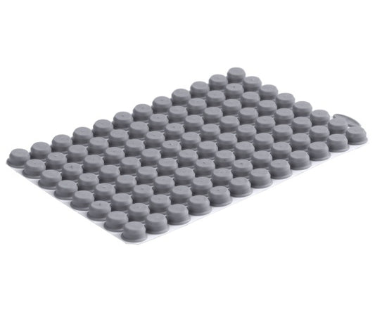 96well format用Push Cap 96well プレート一体型 ナチュラル 1パック（40マット入）　MP53081 1パック(40マット入)