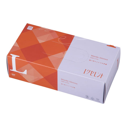 엑셀런트 니트릴 장갑 L 레드 1상자(200장입) NBR-2700 1상자(200장입)