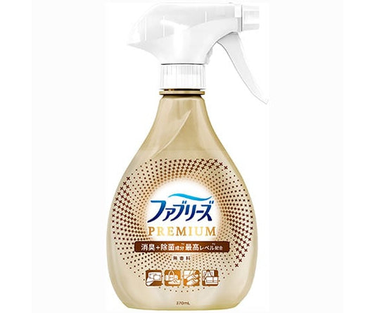 ファブリーズW除菌+消臭 プレミアム 無香料 本体 370mL 1個