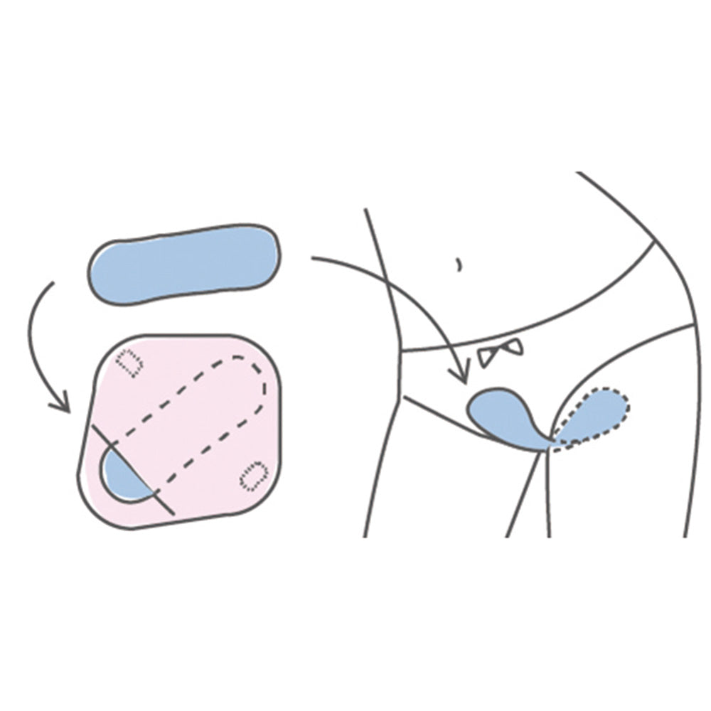 Kikyo Genital HOT &amp; COOL PACK Purple 1 piece