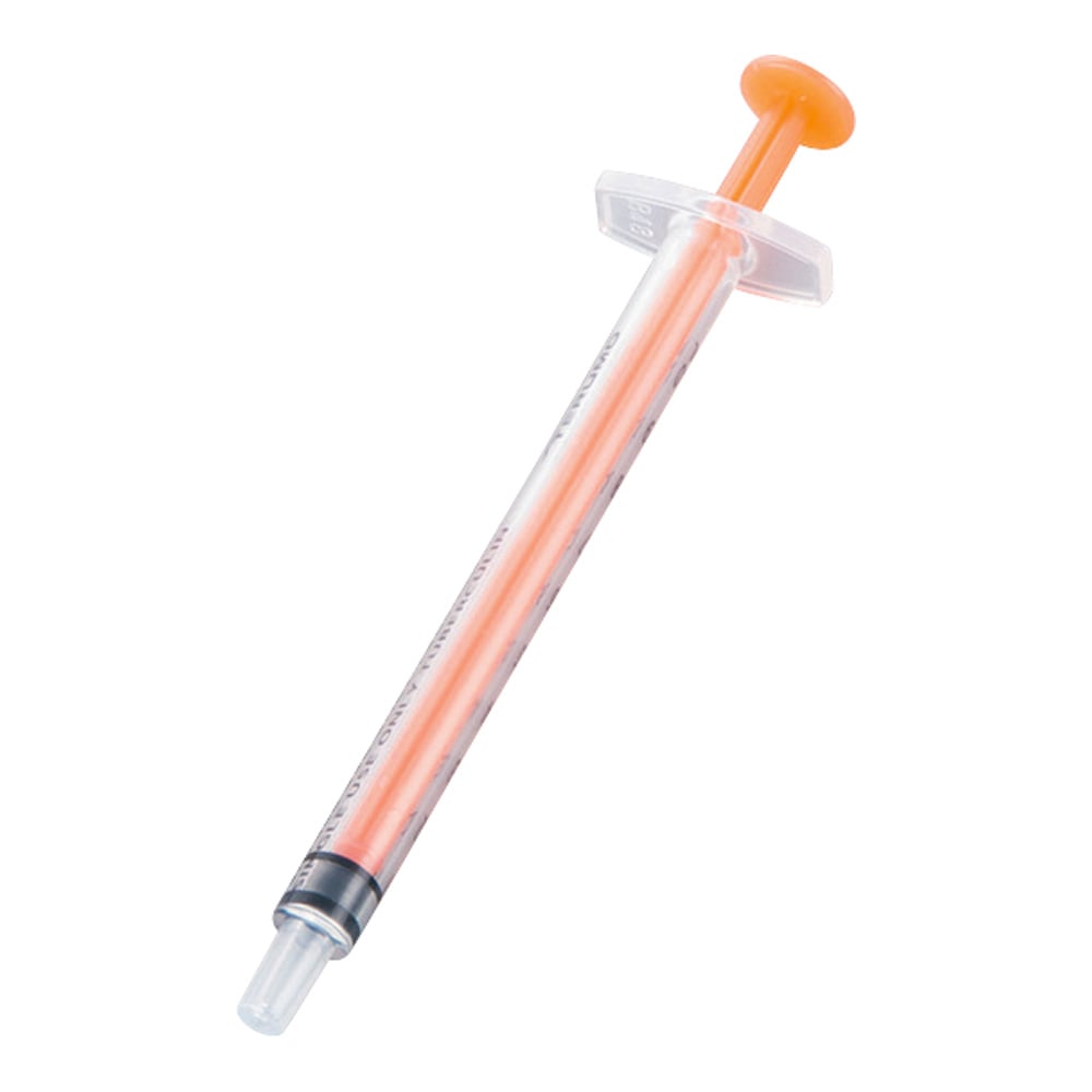 Terumo Syringe® Colored Pusher Type (without needle) for tuberculin Red 100 pieces SS-01T10 1 box (100 pieces)