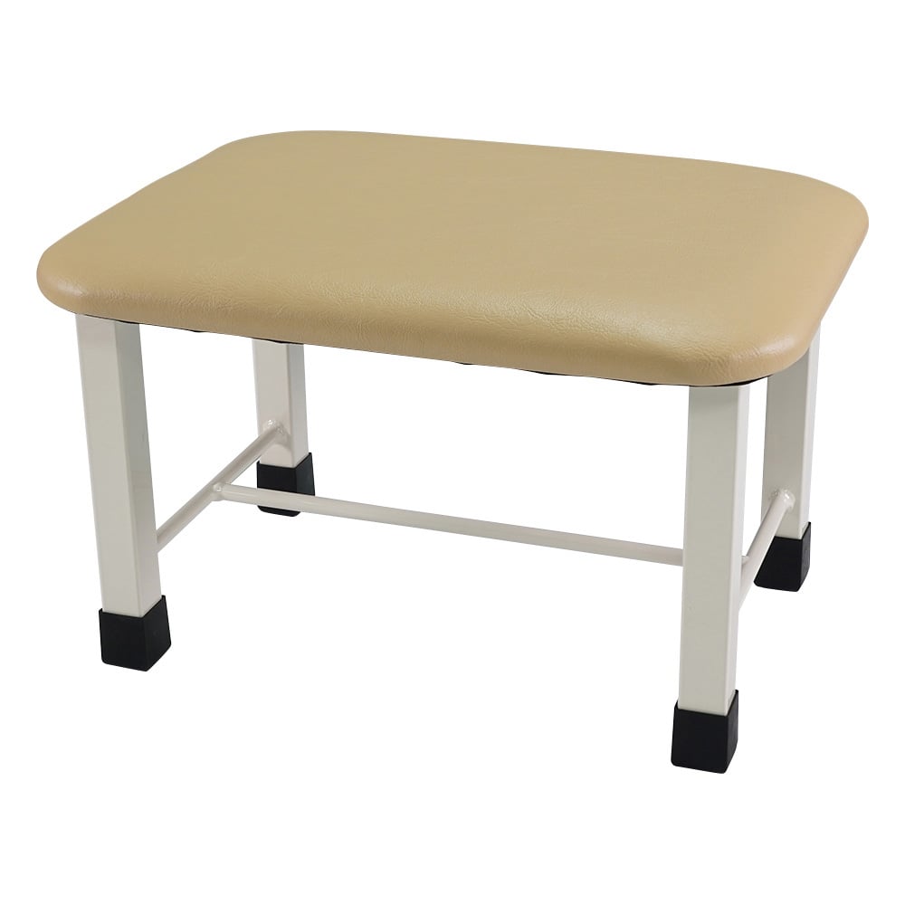 Mini step stool, 1 step, 400 x 300 x 250 mm, ivory, MS1-IV-250, 1 unit