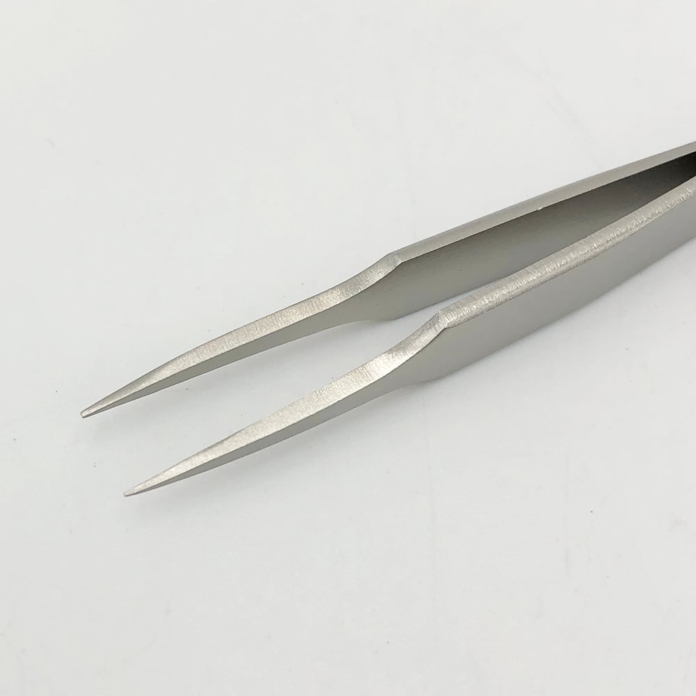 MEISTERピンセット　先鋭　耐酸鋼（全長が短いタイプ）　2M-SA 1本