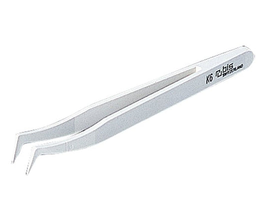 Acid-resistant PBT tweezers K (acid-resistant, non-magnetic type) Eagle-shaped K6 1 piece