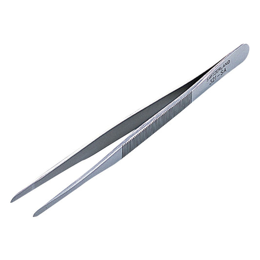 MEISTERピンセット　平　耐酸鋼（先端フラットタイプ）　321-SA 1本