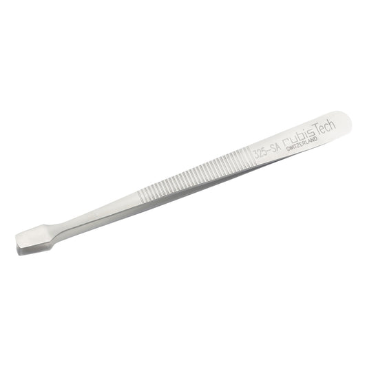 MEISTERピンセット　扁平　耐酸鋼（先端フラットタイプ）　325-SA 1本