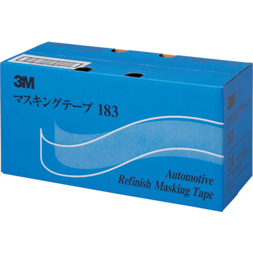 ３Ｍ　マスキングテープ　１８３　１２ｍｍＸ１８ｍ　１０巻入り　183 12　1PK