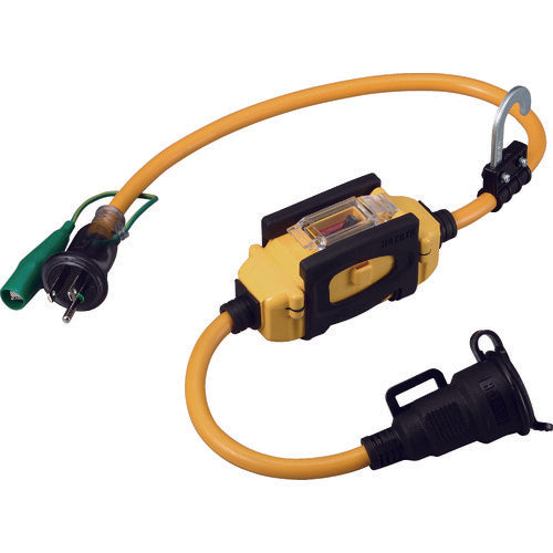 Hataya BFX extension cord, single outlet type, with breaker, BFX-011KC, 1 piece