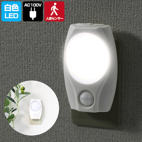 ELPA LED night light PM-L200(W) 1 piece
