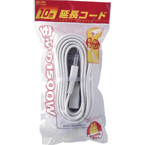 ELPA EDLP extension cord 10M LPE-110N(W) 1 piece