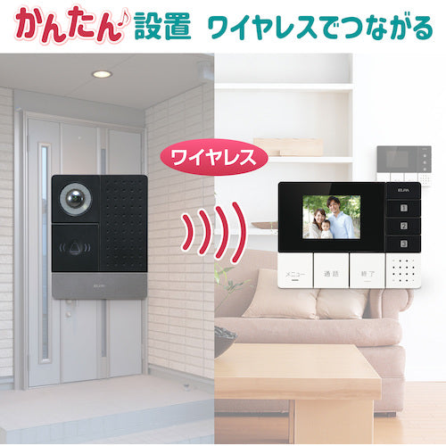 ELPA DECT Wireless TV Doorphone DHS-SM2030 1 piece