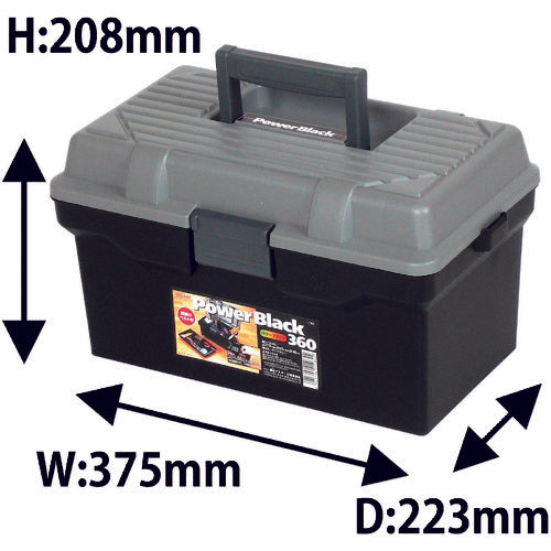 ＪＥＪアステージ　Ｉ．ＢＥＡＭ　ツールパワー　＃３６０　ブラック　TP-360-BK　1 個