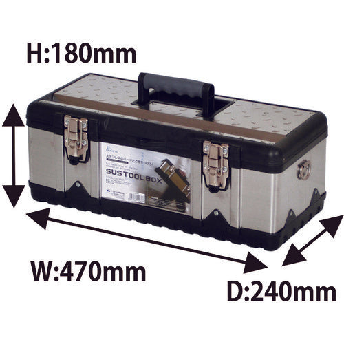 JEJ 어스테이지 ACCS SUS 툴박스 STB-470 STB-470 1개