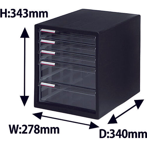 ＪＥＪアステージ　Ｉ．ＢＥＡＭ　ファイレックスレターケース　Ｆ５ブラック　F5-BK　1 台