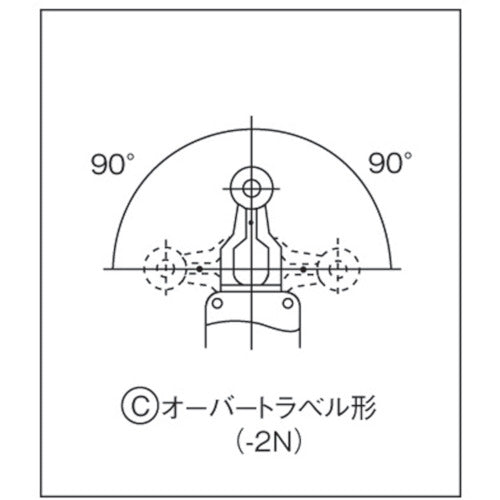 ＯＭＲＯＮ　リミットスイッチオーバ・トラベル形（−２Ｎ）　WLCA12-2N　1 個