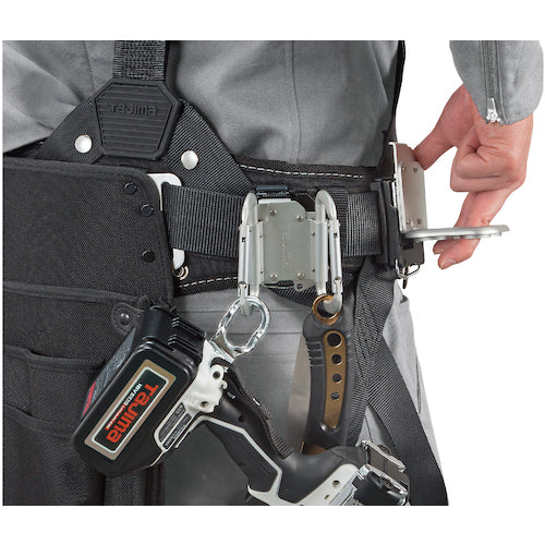 Tajima Detachable Tool Holder Aluminum Double Carabiner Small SFKHA-CSW 1 piece