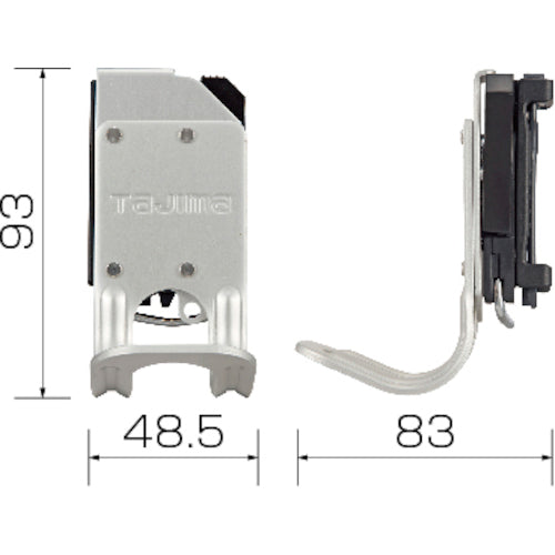 Tajima Detachable Tool Holder Aluminum Ratchet SFKHA-R 1 piece