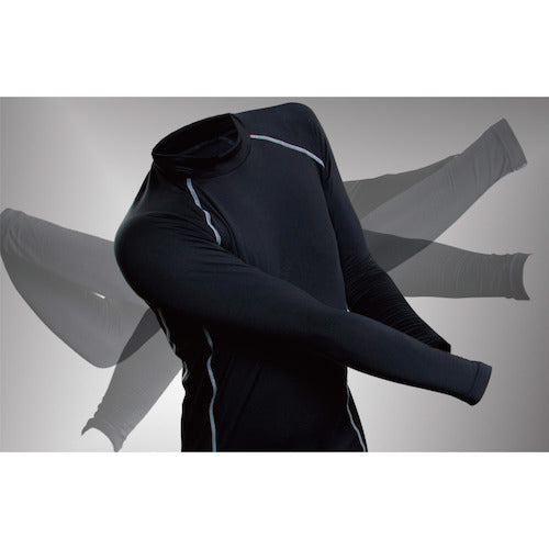 おたふく　ＢＴパワーストレッチ　クルーネックシャツ　迷彩　３Ｌ　JW-174-ME-3L　1 着