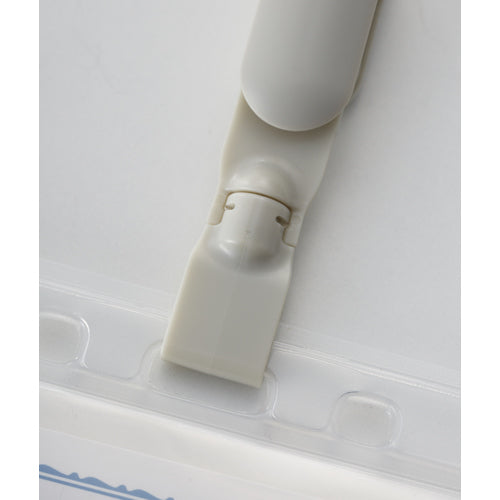 ＴＲＵＳＣＯ　回転名札　ソフトタイプ　ストラップ付　９０×５５ｍｍ（ヨコ名刺）　赤　TTNF-L32-R　1 枚