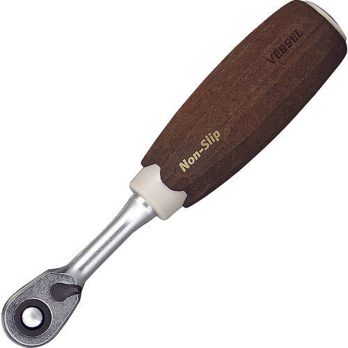 VESSEL 우디 래칫 핸들 HRH2-W 삽입 각 1/4 HRH2-W 1 개