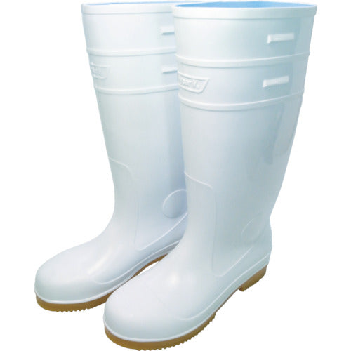 Nissin Anti-Slip Toe Cap Boots White 25.0cm V4500W-25.0 1 pair