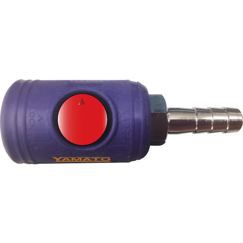 야마토 금속 커플링 버튼식 커플링 소켓 BLB23-SH-P 상대측 설치 사이즈 3/8 호스구 BLB23-SH-P 1개